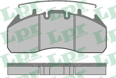 LPR 05P1325 комплект тормозных колодок, дисковый тормоз на RENAULT TRUCKS Premium 2