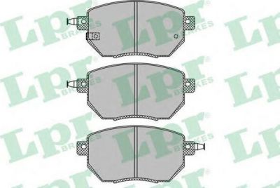 LPR 05P1342 Колодки тормозные перед. Infinity FX35 FX45 Nissan Murano 03-> (41060CA090)