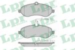 LPR 05P1348 Колодки тормозные дисковые CITROEN JUMPY/FIAT SCUDO/PEUGEOT EXPERT 07- передние (9947996)
