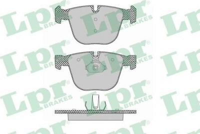 LPR 05P1367 Колодки тормозные дисковые E60/E61/E65/E66/E70/E71 задние (34216768471)