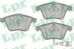 LPR 05P1384 Колодки тормозные дисковые, комплект AUDI A3 (8P1) S3 quattro (8J0698151A)