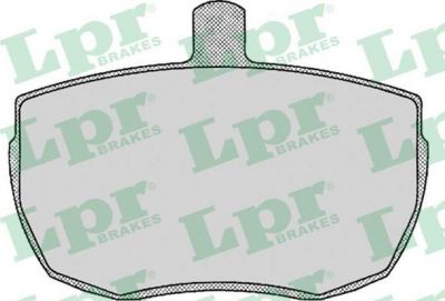 LPR 05P140 Колодки тормозные дисковые FORD TRANSIT 71-92 передние (6567002)