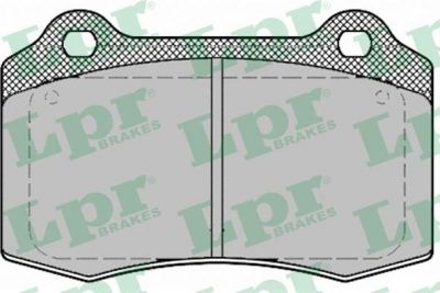 LPR 05P1426 Колодки тормозные дисковые FORD FOCUS/JAGUAR/SEAT/VOLVO S60/V70 задние (30683858)