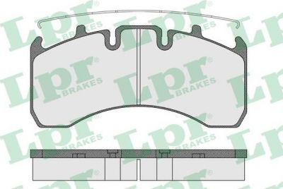 LPR 05P1539 комплект тормозных колодок, дисковый тормоз на RENAULT TRUCKS Premium 2