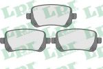 LPR 05P1550 Колодки тормозные CHRYSLER VOYAGER/DODGE JOURNEY 2.0-3.8 07- задние
