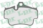 LPR 05P1559 комплект тормозных колодок, дисковый тормоз на PORSCHE BOXSTER (987)