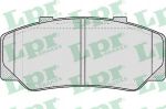 LPR 05P156 05P156 Дисковая тормозная колодка