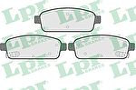 LPR 05P1575 Колодки тормозные дисковые дисковые CHEVROLET CRUZE (R15), OPEL ASTRA J (задние) (13300867)