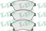 LPR 05P1581 Колодки тормозные дисковые CHEVROLET CRUZE (J300)_OPEL ASTRA J, ASTRA Sports (25033)