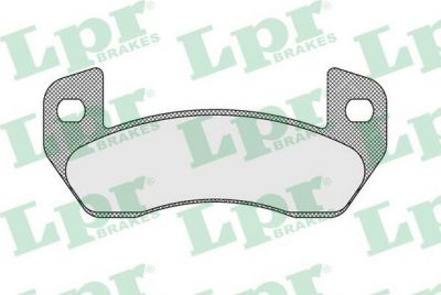 LPR 05P1640 комплект тормозных колодок, дисковый тормоз на LIGIER NOVA