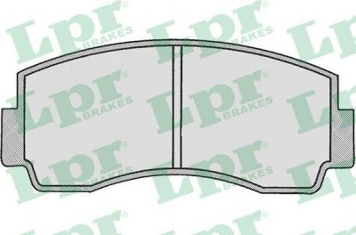 LPR 05P167 комплект тормозных колодок, дисковый тормоз на TOYOTA CELICA купе (RA4_, TA4_)