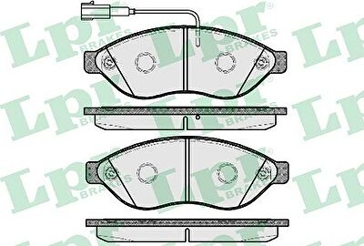 LPR 05P1698 КОМПЛЕКТ ТОРМОЗНЫХ КОЛОДОК, ДИСКОВЫЙ ТОРМОЗ