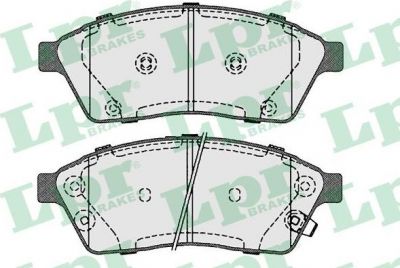 LPR 05P1708 комплект тормозных колодок, дисковый тормоз на CADILLAC SRX
