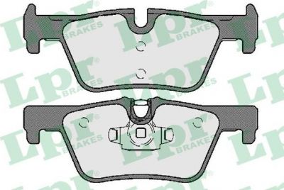 LPR 05P1741 КОМПЛЕКТ ТОРМОЗНЫХ КОЛОДОК, ДИСКОВЫЙ ТОРМОЗ