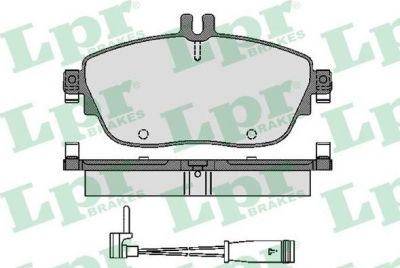 LPR 05P1781A комплект тормозных колодок, дисковый тормоз на MERCEDES-BENZ B-CLASS (W246, W242)