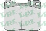 LPR 05P211 Колодки тормозные дисковые MERCEDES W123/W126 76-91 передние (0025864642)