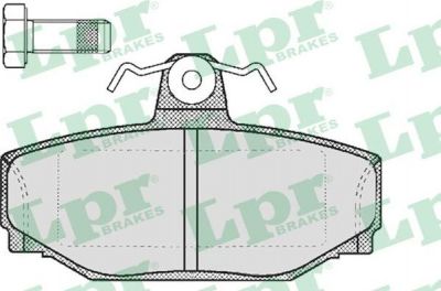 LPR 05P217 Колодки тормозные дисковые зад VOLVO740-960(Girl)(571418J) (571418)