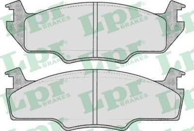 LPR 05P226 комплект тормозных колодок, дисковый тормоз на VW SANTANA (32B)