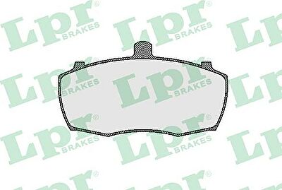 LPR 05P261 Колодки тормозные дисковые, FORD TRANSIT (RTC3348)