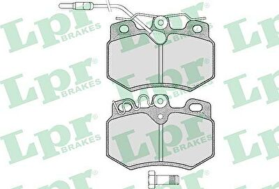 LPR 05P282 05P282 Дисковая тормозная колодка