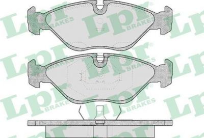 LPR 05P310 Колодки тормозные перед. SAAB 9000 87-98 (8993719)