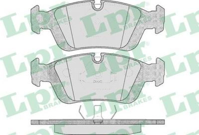 LPR 05P331 Колодки тормозные передние E36 E46 Z3 E36 Z4 E85 98> 151X57X17,8mm (34116752482)