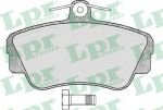 LPR 05P347 Колодки тормозные дисковые VOLVO 440/460/480 87-96 передние (571414)