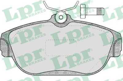 LPR 05P382 Колодки тормозные передние VOLVO 740-960 (31261183)