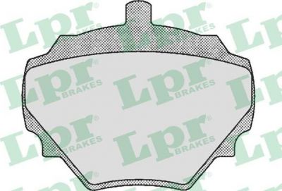 LPR 05P392 Колодки тормозные дисковые зад RANGE ROVER (STC2593)