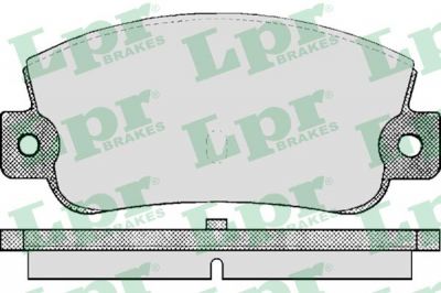 LPR 05P410 КОМПЛЕКТ ТОРМОЗНЫХ КОЛОДОК, ДИСКОВЫЙ ТОРМОЗ