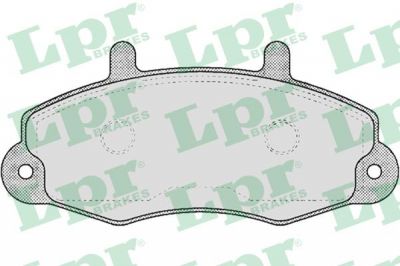 LPR 05P481 Колодки тормозные передние FORD TRANSIT 91-00 R14 (7018202)