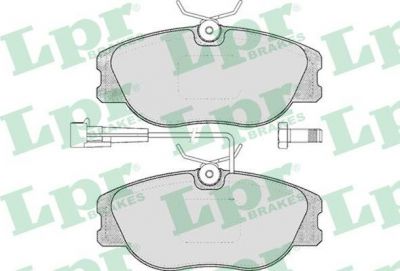 LPR 05P556 комплект тормозных колодок, дисковый тормоз на ALFA ROMEO 155 (167)