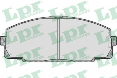 LPR 05P577 Колодки тормозные дисковые TOYOTA HIACE 2.0-2.7 84- передние (572367)