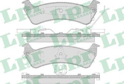 LPR 05P595 Колодки тормозные дисковые JEEP CHEROKEE (XJ), GRAND CHEROKEE I (ZJ), WRANGLE (4796344)