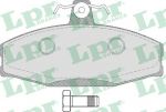 LPR 05P651 Колодки тормозные передние VW CADDY-II SKODA FAVORIT,FELICIA (6U0698151E)