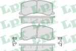 LPR 05P665 Колодки тормозные передние SUZUKI BALENO 95-02 (5580062G60)