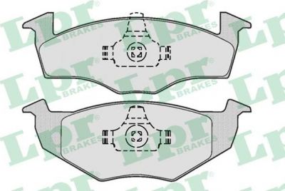 LPR 05P667 Колодки тормозные передние VW GOLF III POLO VENTO 91-01 (1H0698151B)