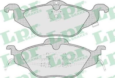 LPR 05P698 Колодки тормозные передние OPEL ASTRA G 98- (93171035)