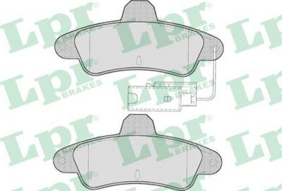 LPR 05P716 Колодки тормозные дисковые зад с датч FORD MONDEO(571755J) (7153477)