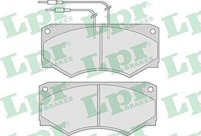 LPR 05P733 комплект тормозных колодок, дисковый тормоз на IVECO DAILY II фургон/универсал