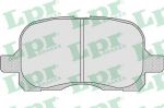 LPR 05P768 Колодки тормозные дисковые TOYOTA COROLLA 1.4/1.6 97-02 передние (572468)