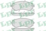 LPR 05P856 Колодки тормозные дисковые NISSAN ALMERA N15 97-00 передние/PATROL 97-10 задние (GDB3208)