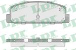 LPR 05P876 Колодки тормозные дисковые MAZDA RX 7 92>/MAZDA 323 1.8 T/626 91>94 задние (GJYB2648Z9C)