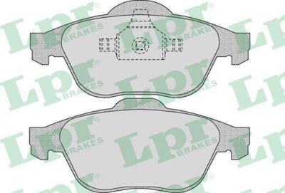 LPR 05P898 Колодки тормозные дисковые пер LAGUNA 15 (7701208183)