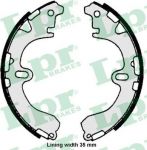 LPR 06720 Колодки тормозные барабанные TOYOTA COROLLA (_E10_) 07/92 - 04/97 0449512210 (0449512240)