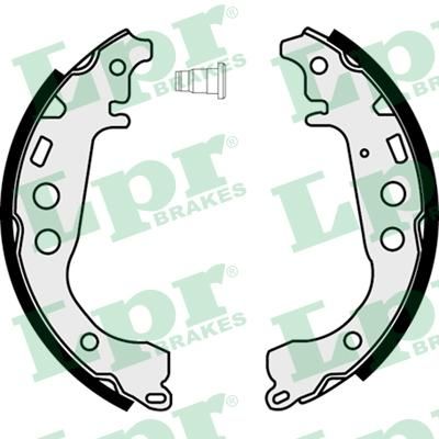 LPR 07860 Колодки тормозные барабанные TOYOTA YARIS 99- IQ 09- 200x32mm (0449547010)