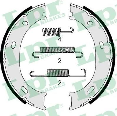 LPR 07959 07959 Барабанная тормозная колодка