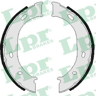 LPR 07960 Колодки тормозные стояночного тормоза MERCEDES W463/SPRINTER 95-06/VW LT 28-35/28-46 96-06 (24205820)