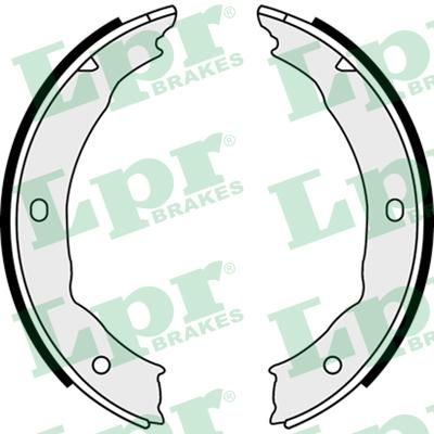 LPR 08400 Колодки тормозные барабанные PEUGEOT 406 (8B), 406 Break (8E/F), 406 Coupe (8C) (4241J2)
