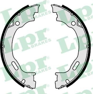 LPR 08720 Колодки тормозные барабанные MB W163 98-05 (183x31) (1634200220) LPR 08720 Колодки тормозные барабанные MB W163 98-05 (183x31) (1634200220)